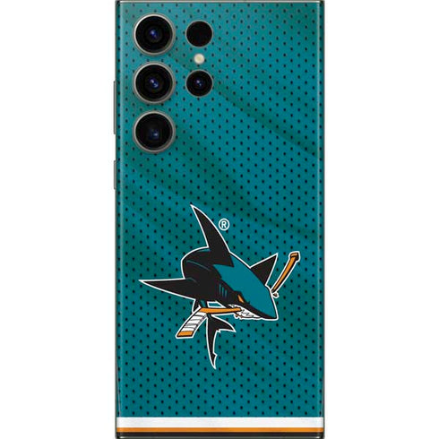 NHL San Jose Sharks Home Jersey Galaxy S23 Ultra Skin