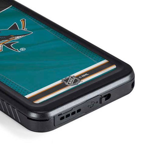 NHL San Jose Sharks Home Jersey Galaxy S23 Waterproof Case