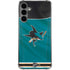 NHL San Jose Sharks Home Jersey Galaxy S24 Plus Clear Case