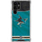 NHL San Jose Sharks Home Jersey Galaxy S24 Ultra Clear Case