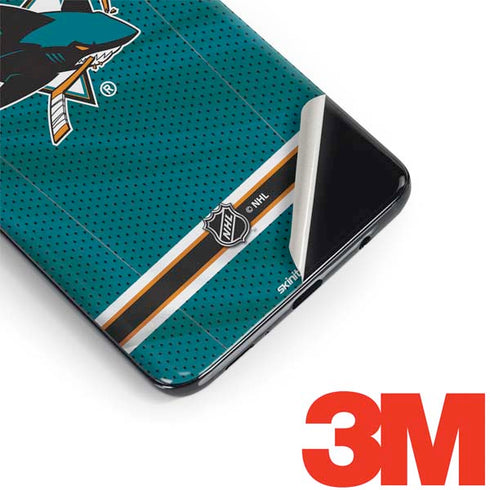 NHL San Jose Sharks Home Jersey Galaxy S9 Skin