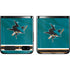 NHL San Jose Sharks Home Jersey Galaxy Z Flip Skin