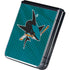 NHL San Jose Sharks Home Jersey Galaxy Z Flip5 5G Skin