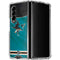 NHL San Jose Sharks Home Jersey Galaxy Z Fold4 5G Clear Case