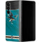 NHL San Jose Sharks Home Jersey Galaxy Z Fold4 5G Skin