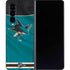 NHL San Jose Sharks Home Jersey Galaxy Z Fold4 5G Skin