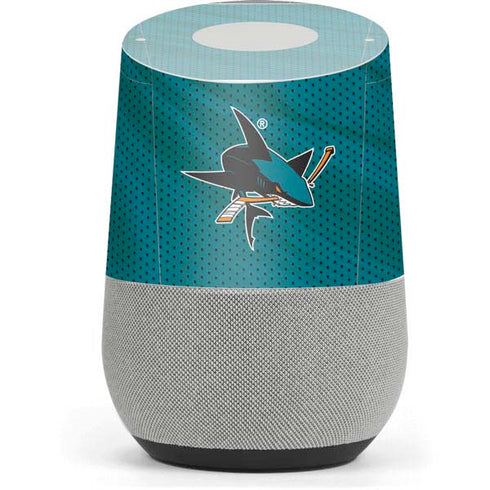 NHL San Jose Sharks Home Jersey Google Home Skin