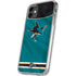 NHL San Jose Sharks Home Jersey iPhone 11 Clear Case