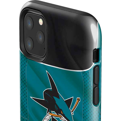 NHL San Jose Sharks Home Jersey iPhone 11 Pro Max Impact Case