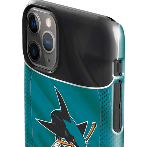 NHL San Jose Sharks Home Jersey iPhone 11 Pro Max Lite Case