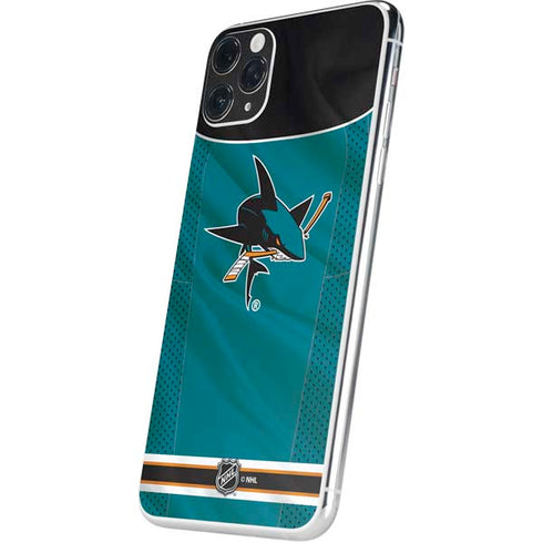 NHL San Jose Sharks Home Jersey iPhone 11 Pro Max Skin