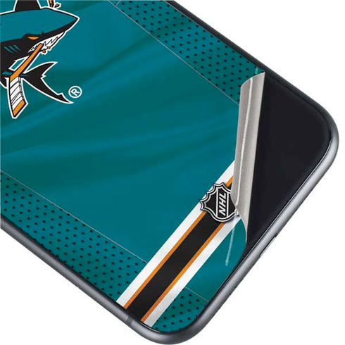 NHL San Jose Sharks Home Jersey iPhone 11 Skin