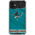 NHL San Jose Sharks Home Jersey iPhone 12 Clear Case