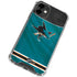 NHL San Jose Sharks Home Jersey iPhone 12 Clear Case