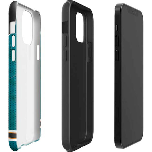 NHL San Jose Sharks Home Jersey iPhone 12 Impact Case