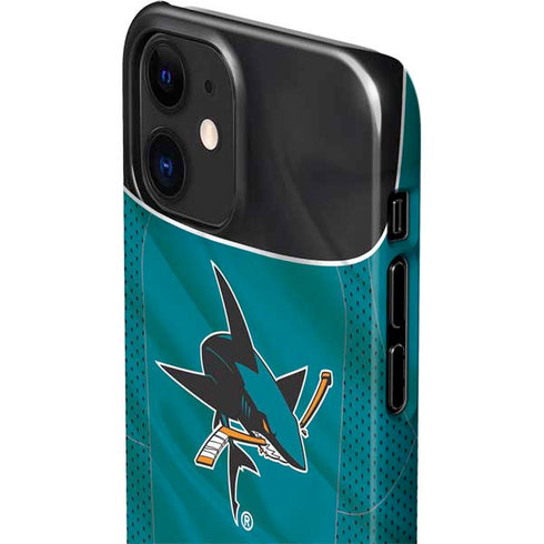 NHL San Jose Sharks Home Jersey iPhone 12 Mini Lite Case