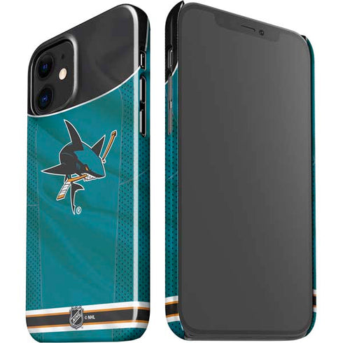 NHL San Jose Sharks Home Jersey iPhone 12 Mini Lite Case