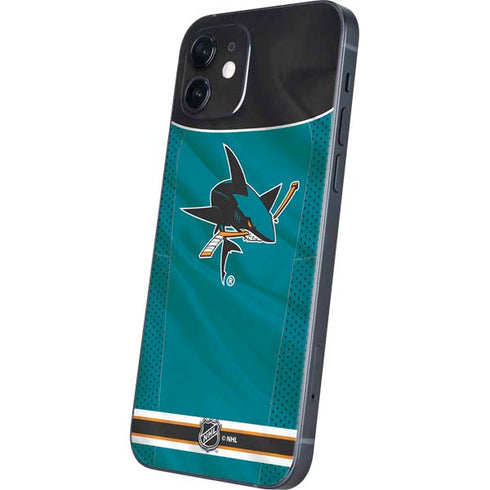 NHL San Jose Sharks Home Jersey iPhone 12 Mini Skin