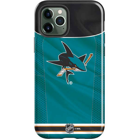 NHL San Jose Sharks Home Jersey iPhone 12 Pro Impact Case