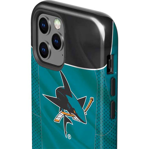 NHL San Jose Sharks Home Jersey iPhone 12 Pro Impact Case