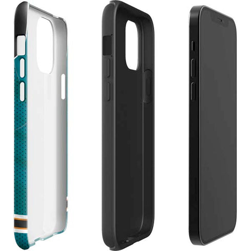NHL San Jose Sharks Home Jersey iPhone 12 Pro Impact Case