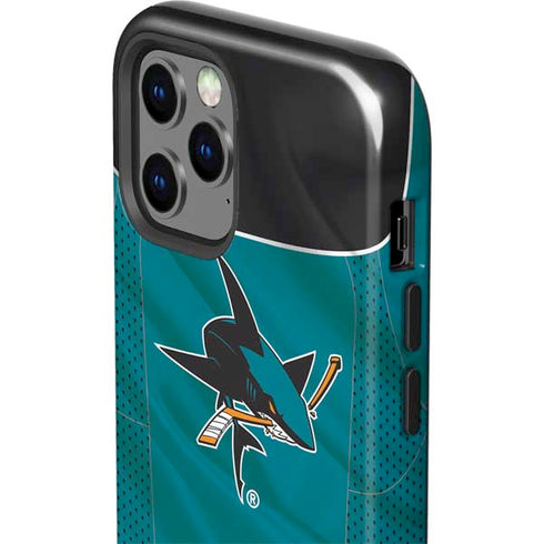 NHL San Jose Sharks Home Jersey iPhone 12 Pro Max Impact Case