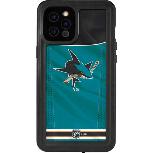 NHL San Jose Sharks Home Jersey iPhone 12 Pro Max Waterproof Case