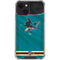 NHL San Jose Sharks Home Jersey iPhone 13 Clear Case