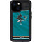 NHL San Jose Sharks Home Jersey iPhone 13 Mini Waterproof Case