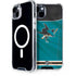 NHL San Jose Sharks Home Jersey iPhone 15 Plus MagSafe Case