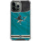 NHL San Jose Sharks Home Jersey iPhone 15 Pro Max Clear Case