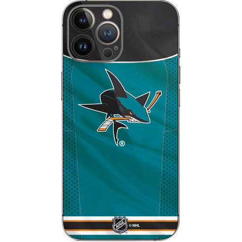 NHL San Jose Sharks Home Jersey iPhone 14 Pro Max Skin