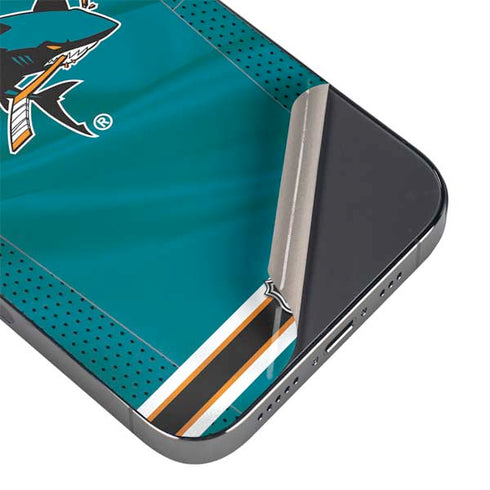NHL San Jose Sharks Home Jersey iPhone 14 Pro Max Skin