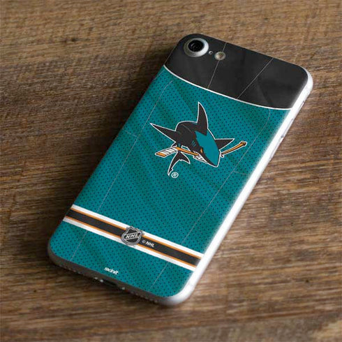 NHL San Jose Sharks Home Jersey iPhone 7 Skin