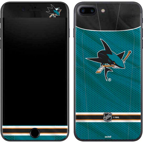 NHL San Jose Sharks Home Jersey iPhone 8 Plus Skin