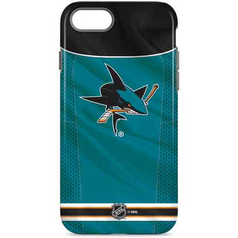 NHL San Jose Sharks Home Jersey iPhone 8 Pro Case