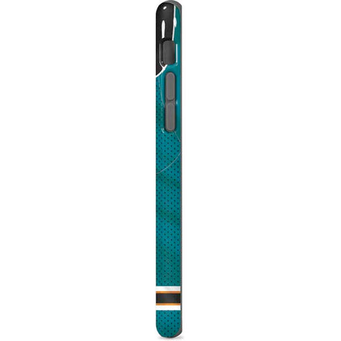 NHL San Jose Sharks Home Jersey iPhone 8 Pro Case