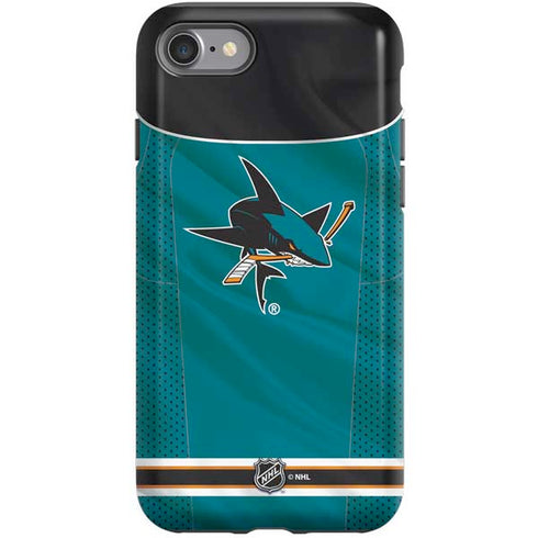NHL San Jose Sharks Home Jersey iPhone SE (2nd & 3rd Gen) Pro Case