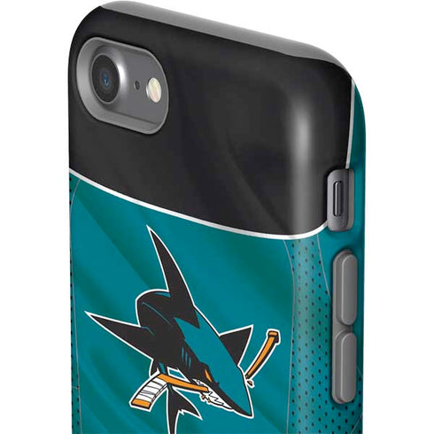 NHL San Jose Sharks Home Jersey iPhone SE (2nd & 3rd Gen) Pro Case