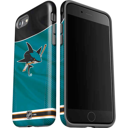 NHL San Jose Sharks Home Jersey iPhone SE (2nd & 3rd Gen) Pro Case