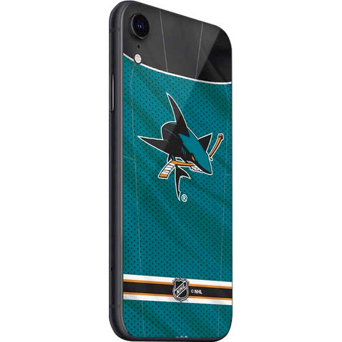 NHL San Jose Sharks Home Jersey iPhone SE (2nd & 3rd Gen) Skin