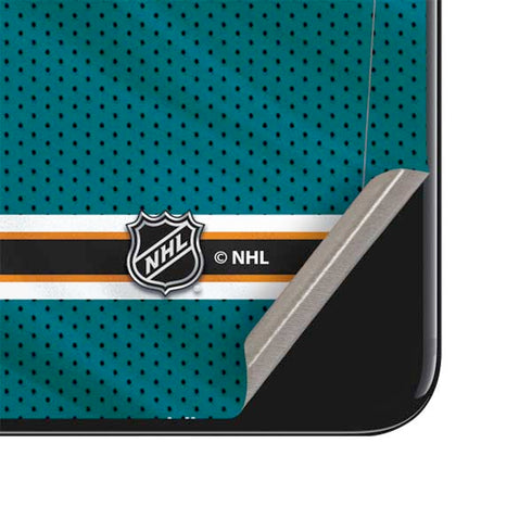 NHL San Jose Sharks Home Jersey iPhone SE (2nd & 3rd Gen) Skin