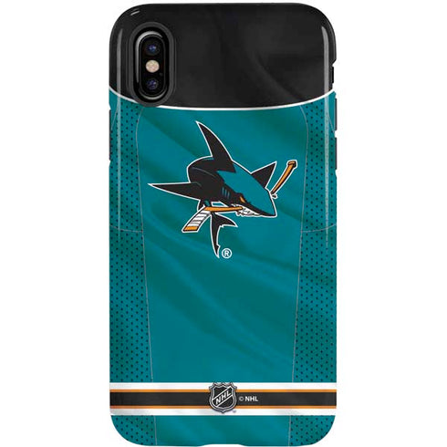 NHL San Jose Sharks Home Jersey iPhone X Pro Case