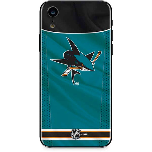 NHL San Jose Sharks Home Jersey iPhone XR Skin