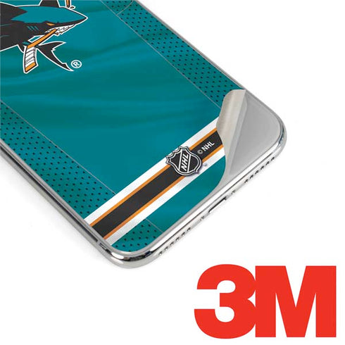 NHL San Jose Sharks Home Jersey iPhone XS Max Skin