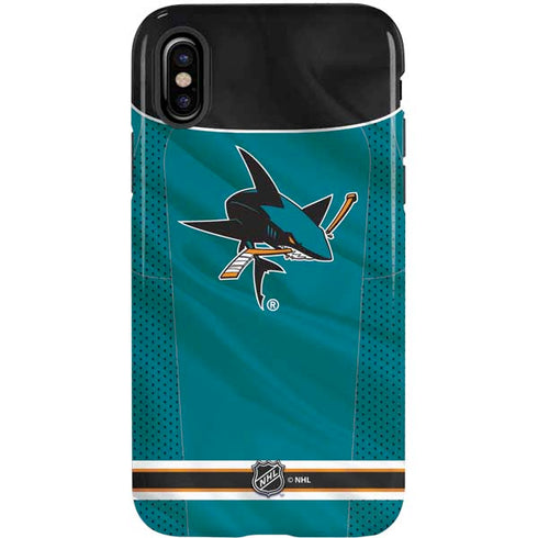NHL San Jose Sharks Home Jersey iPhone XS Pro Case