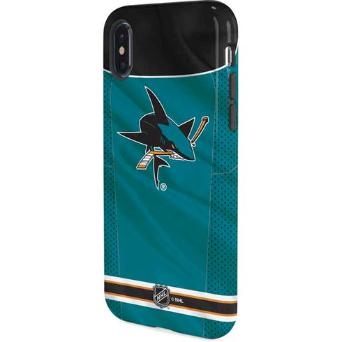 NHL San Jose Sharks Home Jersey iPhone XS Pro Case