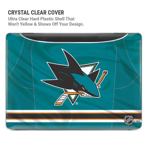 NHL San Jose Sharks Home Jersey MacBook Air 13in M1 (2021) Case plus Skin
