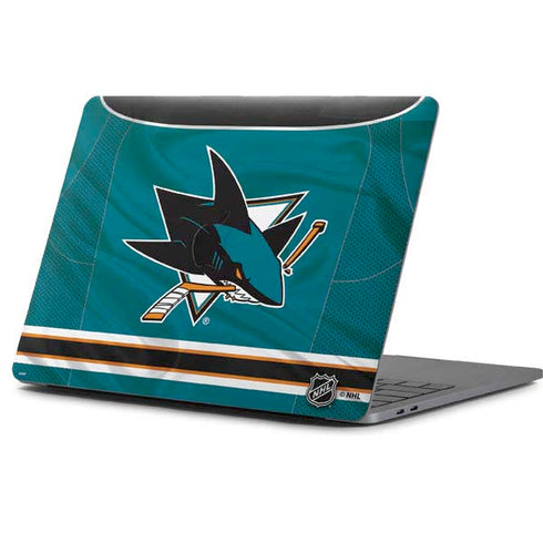 NHL San Jose Sharks Home Jersey Apple MacBook Pro 13-inch Skin