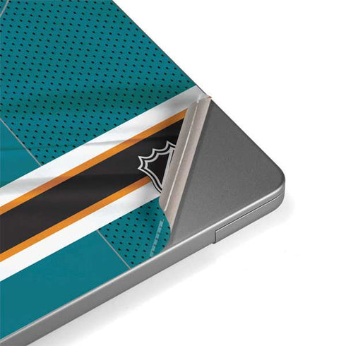 NHL San Jose Sharks Home Jersey MacBook Pro 14in (2021-24) Skin